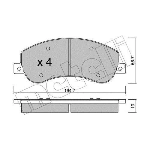 Atisoft Yedek Parça, FORD TRANSIT Disk Fren Balatası